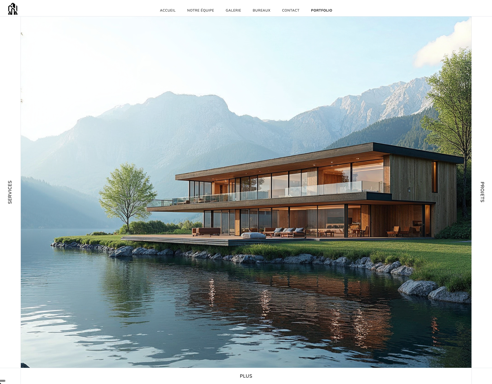 Captura de Sitio web de arquitectura