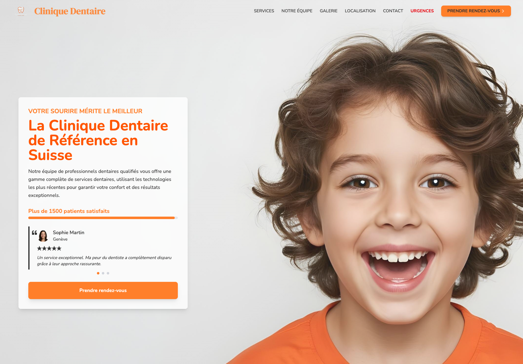 Captura de Clinica dental 